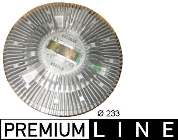 Embrayage, ventilateur de radiateur MAHLE CFC 23 000P