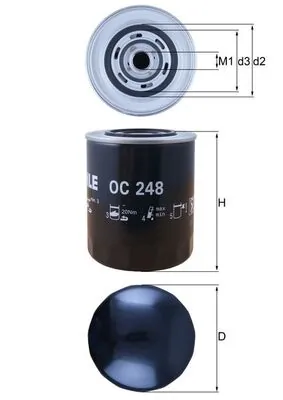 MAHLE OC248