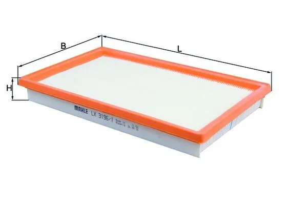 MAHLE LX3196/1 — Фільтр повітряний