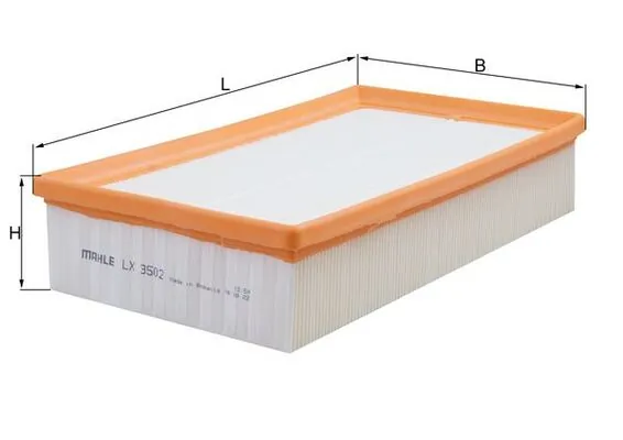 MAHLE LX3502 — Фільтр повітряний