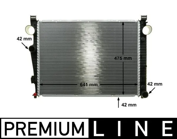 Radiateur, refroidissement du moteur MAHLE CR 226 000P