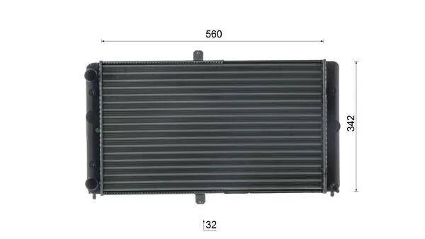 Radiateur, refroidissement du moteur MAHLE CR 2694 000S