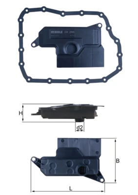 Hydraulic Filter, automatic transmission