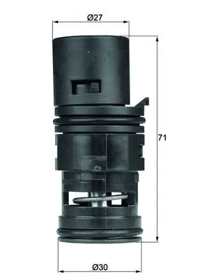 MAHLE TO 7 80
