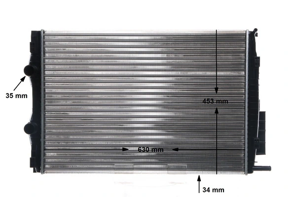 Radiateur, refroidissement du moteur MAHLE CR 22 001S