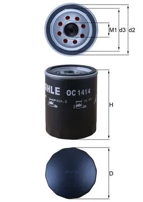 MAHLE OC1414
