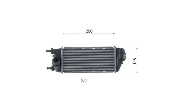 Intercooler, échangeur MAHLE CI 691 000S