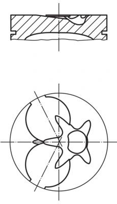 Piston MAHLE 002 93 12