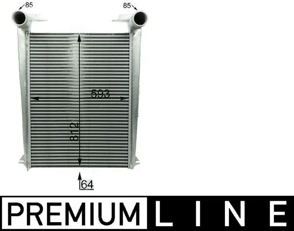 Intercooler, échangeur MAHLE CI 44 000P