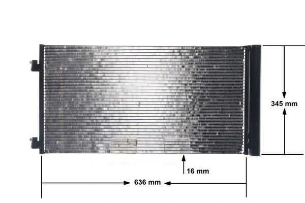 Condenseur, climatisation MAHLE AC 751 000S