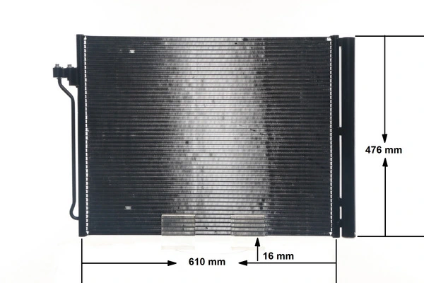 Condenseur, climatisation MAHLE AC 463 000S