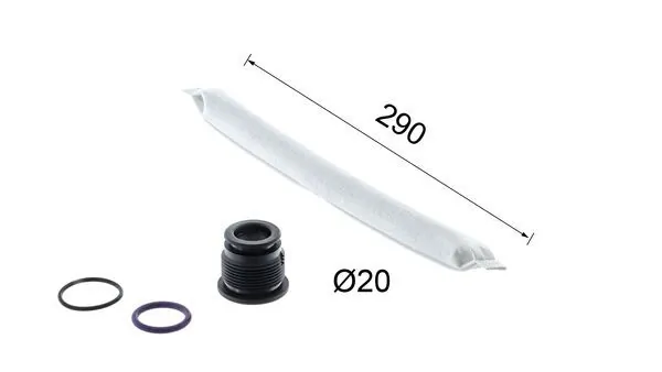 Filtre déshydratant, climatisation MAHLE AD 93 000P