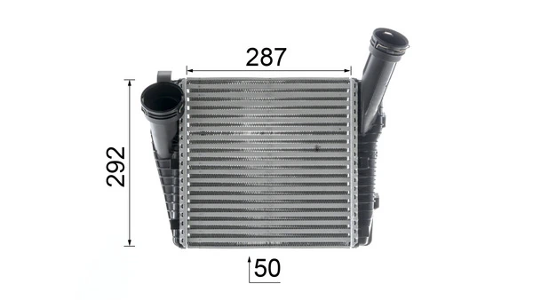 Intercooler, échangeur MAHLE CI 142 000P