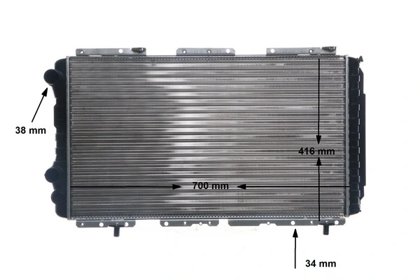 Radiateur, refroidissement du moteur MAHLE CR 2174 000S