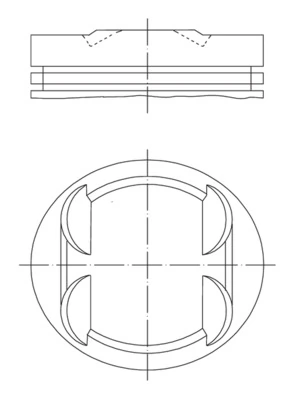 Piston MAHLE 002 65 01