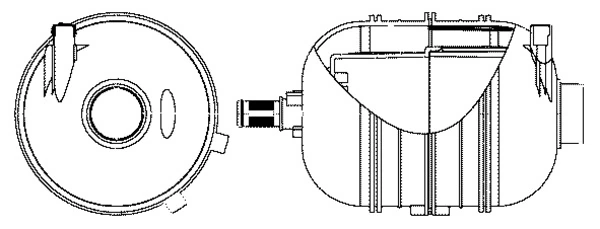 MAHLE CRT 10 000S — Бачок розширювальний