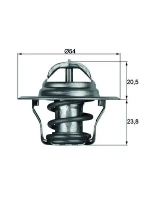 MAHLE TX1487D — Термостат