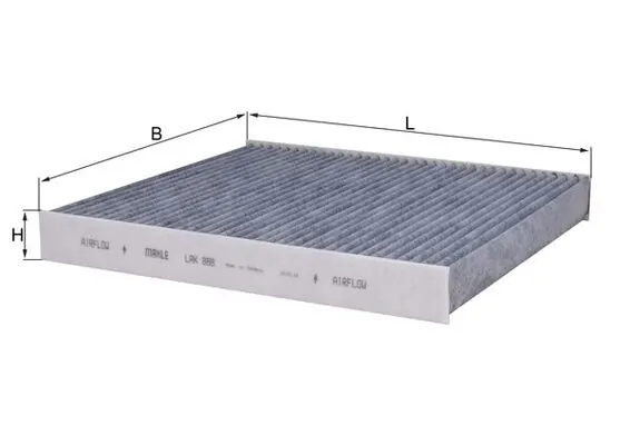 MAHLE LAK888 — Фільтр салону вугільний