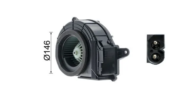 Pulseur d'air habitacle MAHLE AB 27 000P