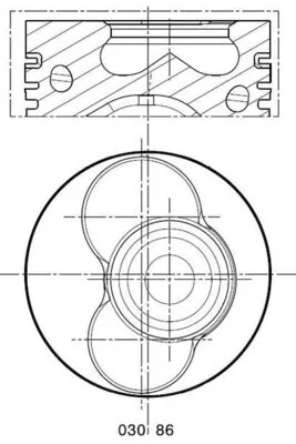 MAHLE 030 86 02