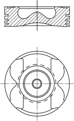 Piston MAHLE 022 26 01