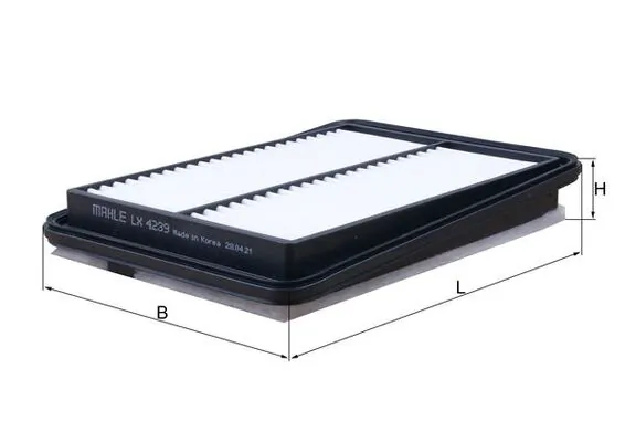 MAHLE LX4239 — Фільтр повітряний