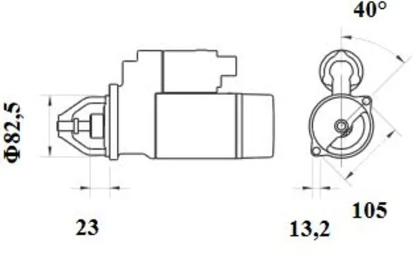 Démarreur MAHLE MS 647