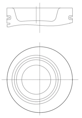 Piston MAHLE 227 PI 00140 000
