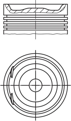 Piston MAHLE 012 20 03