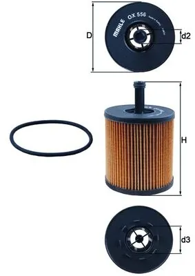 MAHLE OX556D