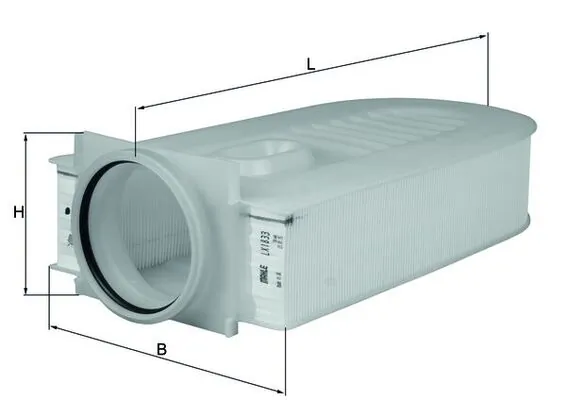 MAHLE LX1833 — Повітряний фільтр