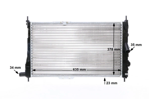 Radiateur, refroidissement du moteur MAHLE CR 135 000S