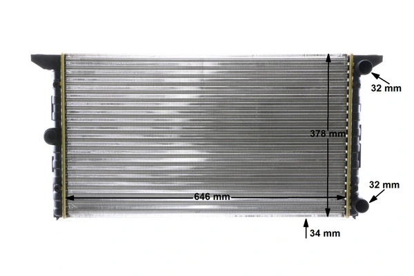 Radiateur, refroidissement du moteur MAHLE CR 1534 000S