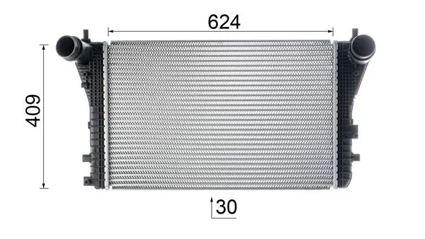 Intercooler, échangeur MAHLE CI 555 000P