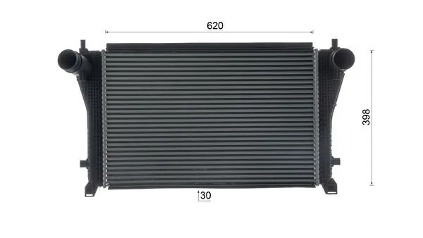 Intercooler, échangeur MAHLE CI 667 000S
