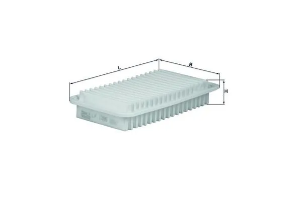 MAHLE LX1286 — Фільтр повітряний