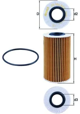 MAHLE OX554D1