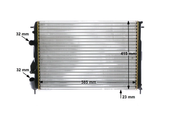Radiateur, refroidissement du moteur MAHLE CR 1146 000S