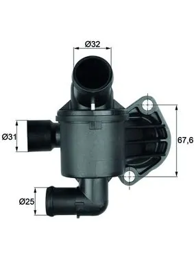 MAHLE TI3587 — Термостат