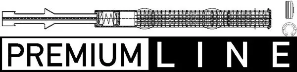 Filtre déshydratant, climatisation MAHLE AD 212 000P