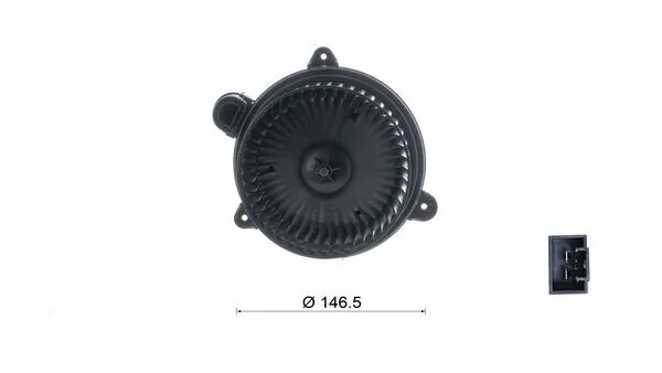 Pulseur d'air habitacle MAHLE AB 346 000S