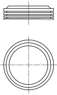 Piston MAHLE 039 43 01