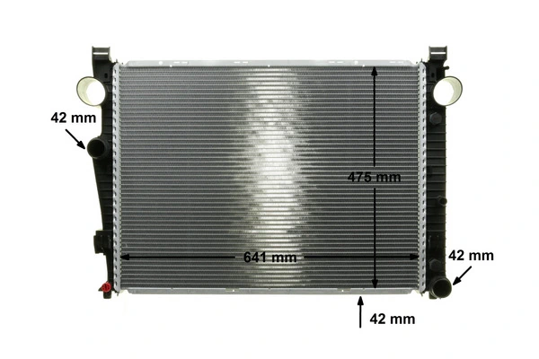 Radiateur, refroidissement du moteur MAHLE CR 226 000P