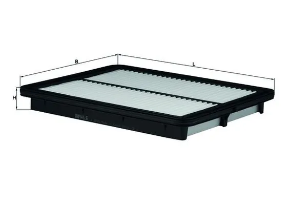 MAHLE LX2639 — Фільтр повітряний (вир-во Knecht-Mahle)