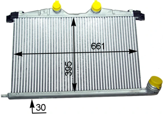 Intercooler, échangeur MAHLE CI 467 000P