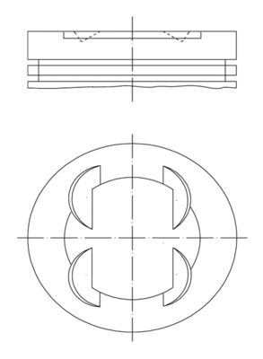 Piston MAHLE 011 PI 00110 000