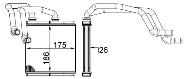 Système de chauffage MAHLE AH 255 000S