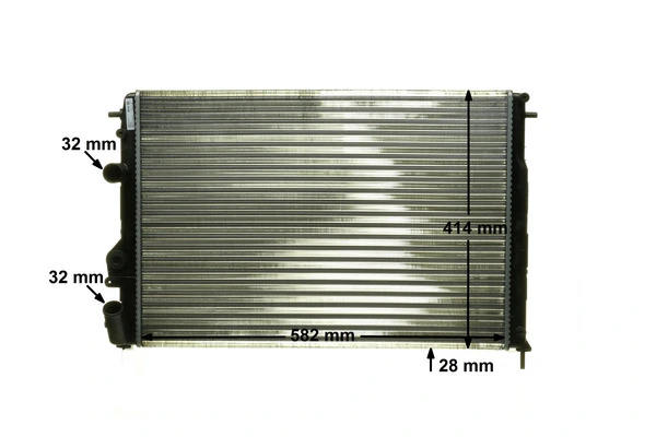 Radiateur, refroidissement du moteur MAHLE CR 1146 000P
