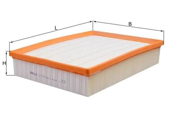 MAHLE LX1764 — Фільтр повітряний