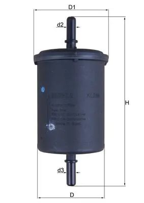 MAHLE KL248 — Фільтр паливний